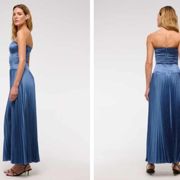 The A&F Giselle Drop-Waist Maxi Dress PETITE XS - Picture 1 of 2